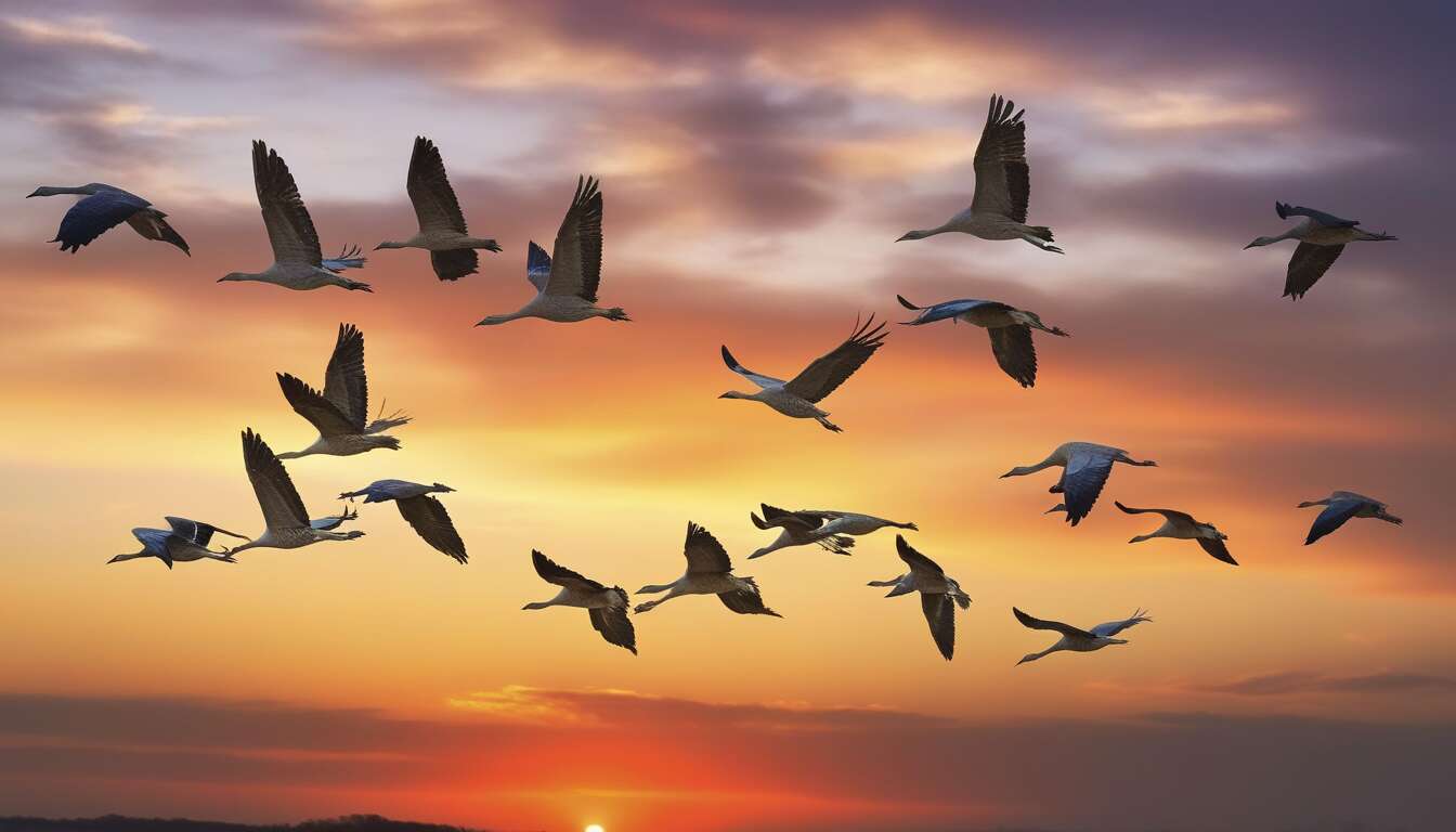 Comment les oiseaux naviguent dans le ciel