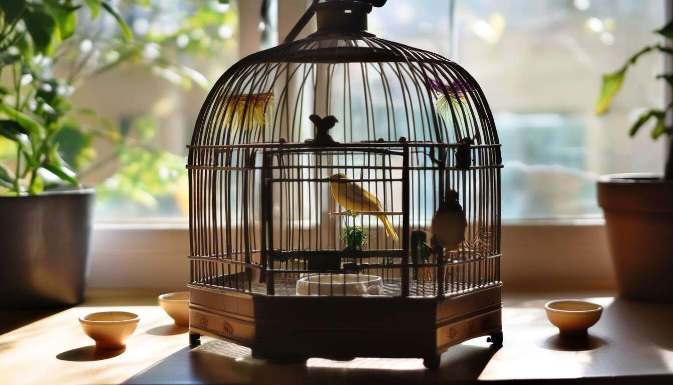 Guide d&rsquo;entretien : comment bien nettoyer une cage à oiseau ?