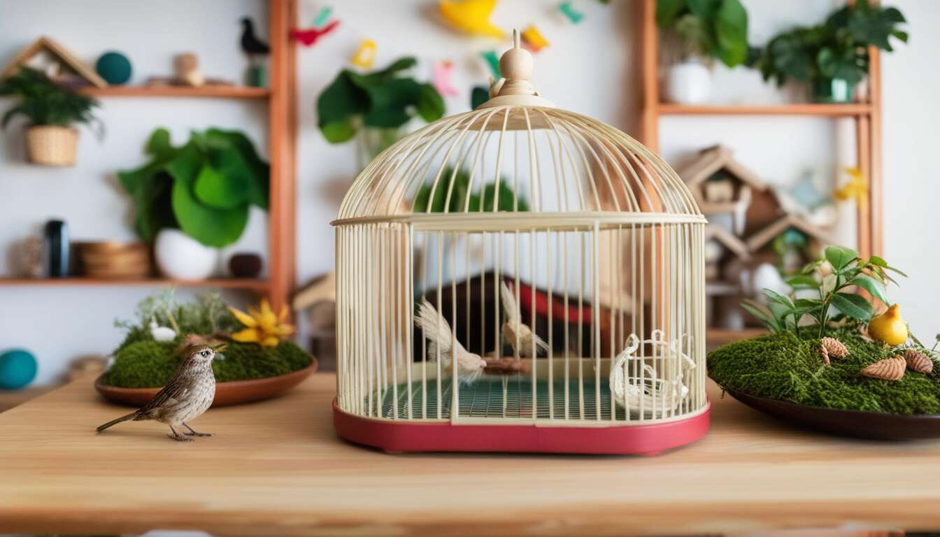 Recomposer l'espace de vie de l'oiseau